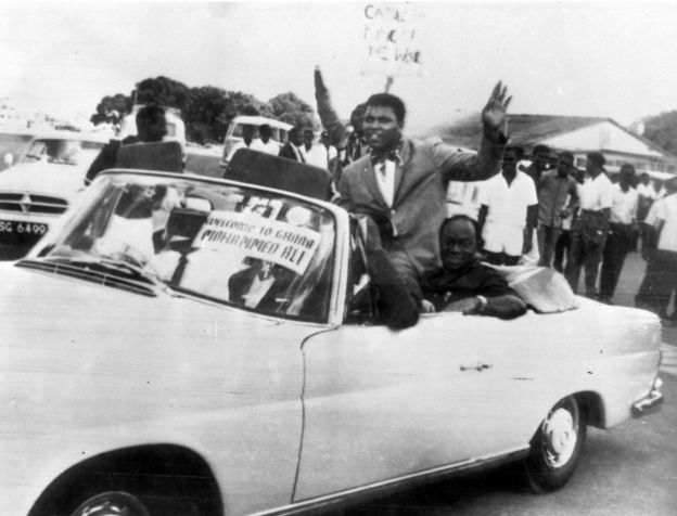 Ali embarked on his first African tour in 1964, saying: "I want to see Africa and meet my brothers and sisters." His visit began in Ghana, the first country in sub-Saharan Africa to win independence from a European power. (Photo Credit: TOPFOTO)