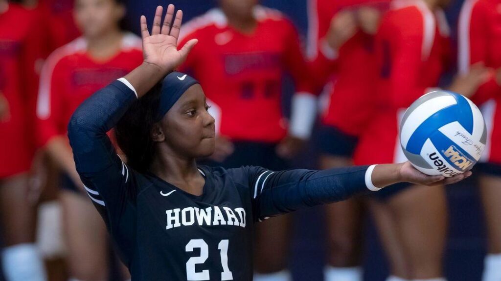 Howard Volleyball Shows up Big At The Fairfield Invitational The Hilltop