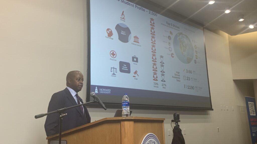 State of the University Address Reaffirms Howard’s Master Plan The