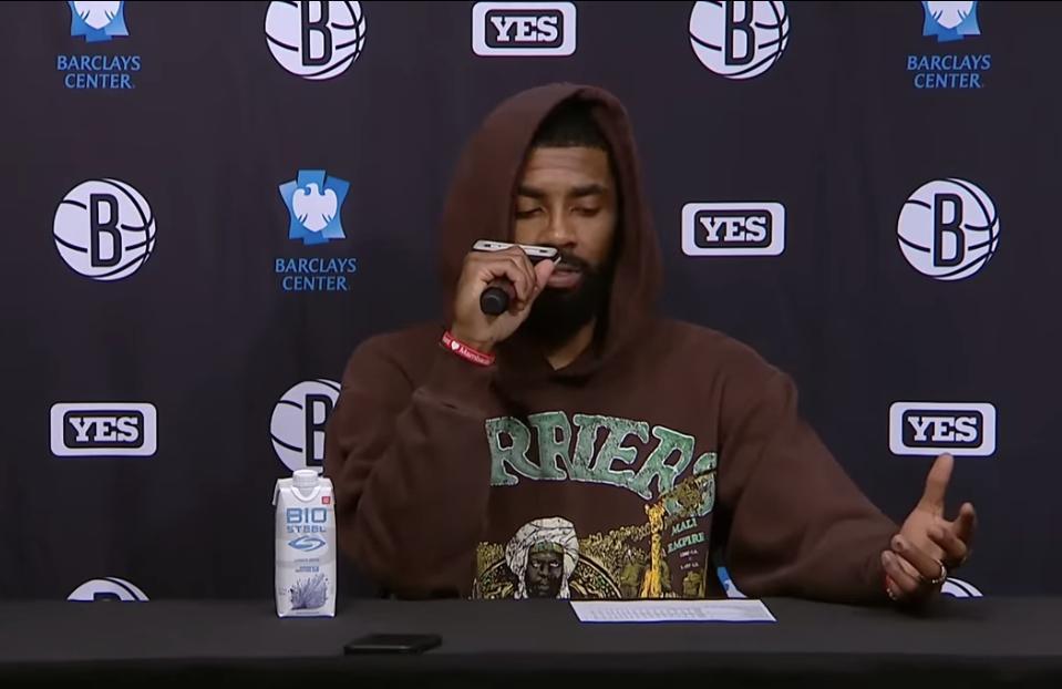 Kyrie Irving apologizes after antisemitism controversy suspension