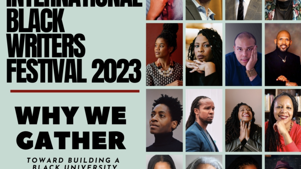 International Black Writers Festival to focus on the role of Black